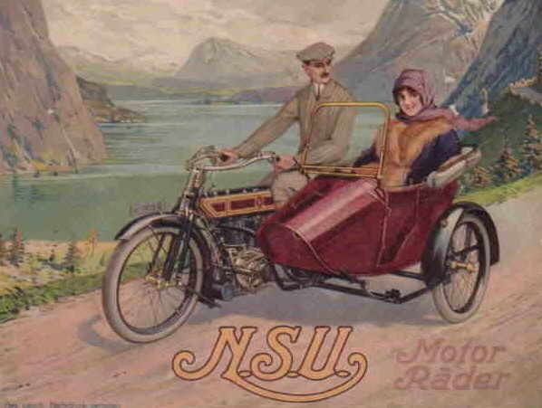 NSU Motorräder 1901 bis 1927